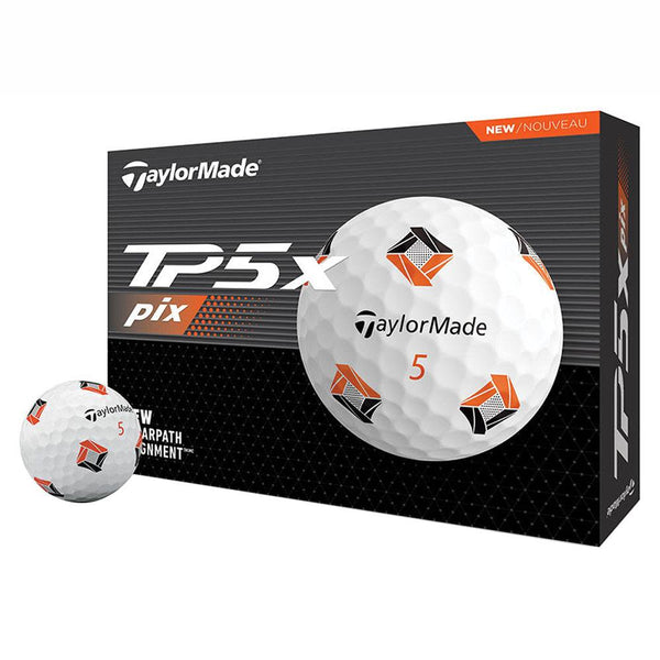 TaylorMade TP5x Pix Golf Balls 2024