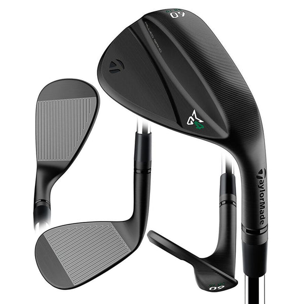 TaylorMade Milled Grind 4 Black Wedge 2024