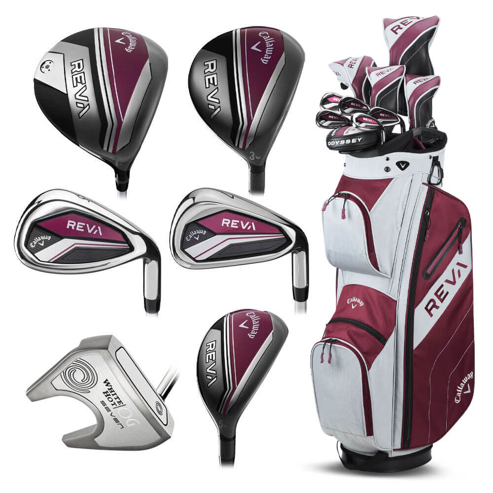 レディースセット☆Callaway TaylorMade ODYSSEY1235 NEW Callaway Women's REVA Club Set 2024 Model Japan Official | eBay