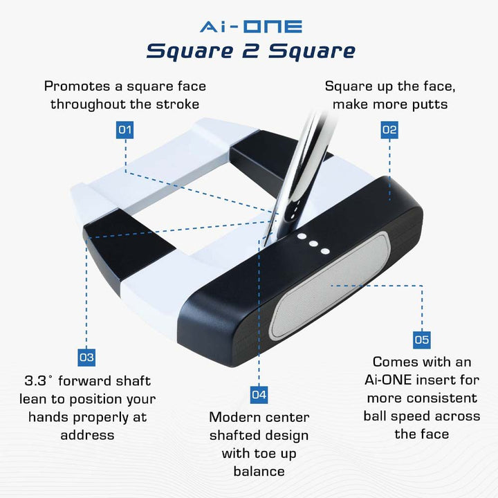Odyssey Square To Square Putter 2025