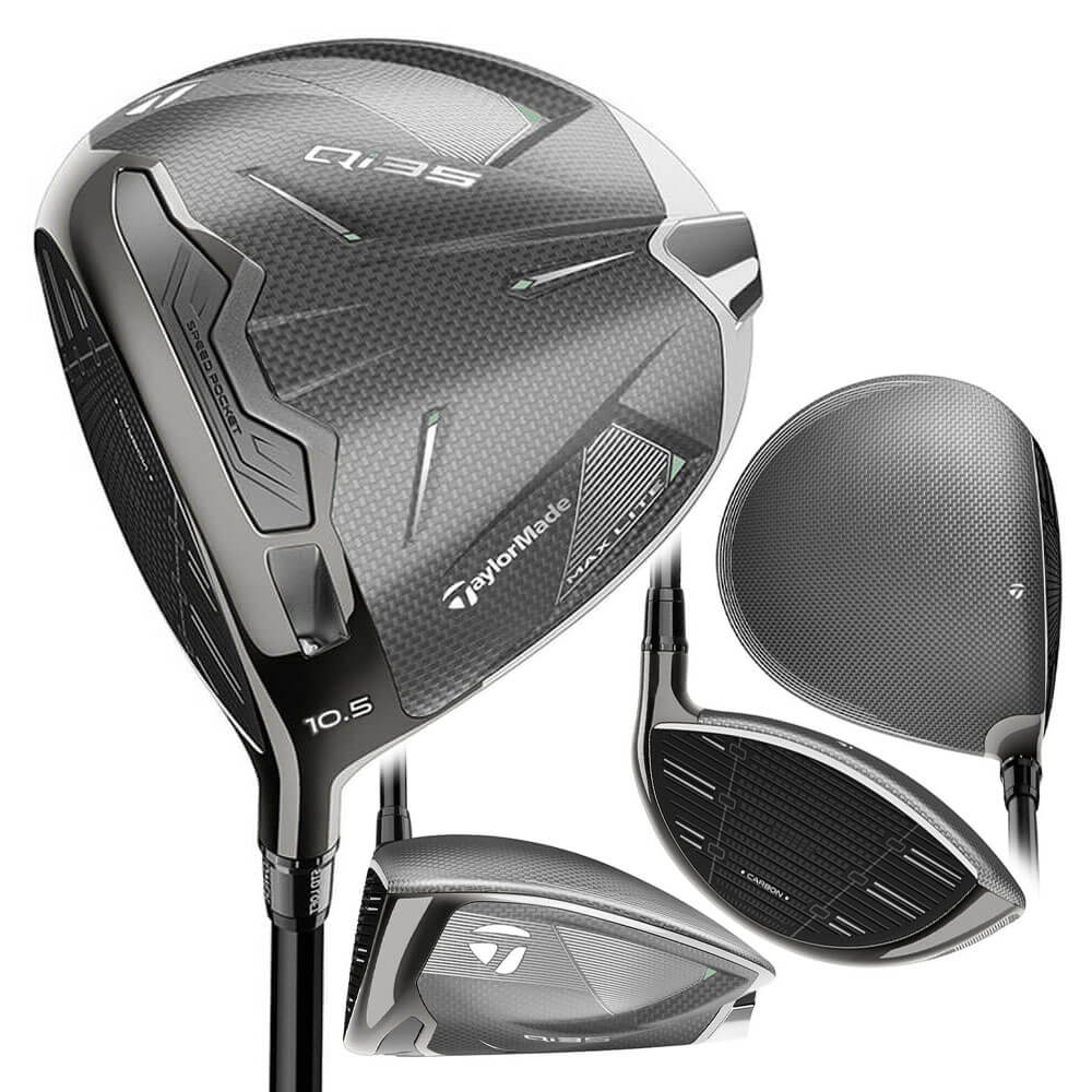 TaylorMade Qi35 Max Lite Driver 460cc - 25 Men