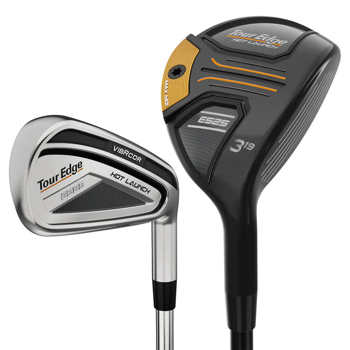 Tour Edge Hot Launch E525 Hybrid Iron Set - 25 Men