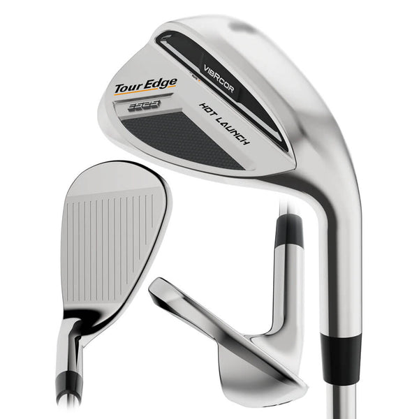 Tour Edge Hot Launch E525 VibRCor Wedge - 25 Men