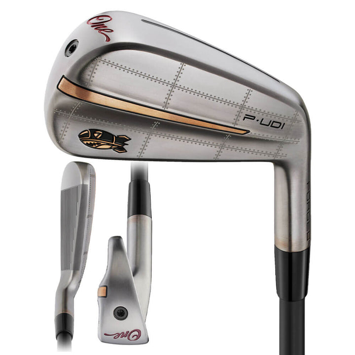 Fer TaylorMade P UDI Bomber One Iron - Édition Limitée Bomber X - Rigide