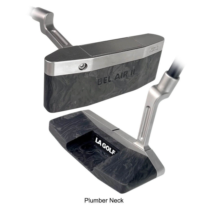 LA Golf Bel-Air II Doublewide Stainless Putter - 25