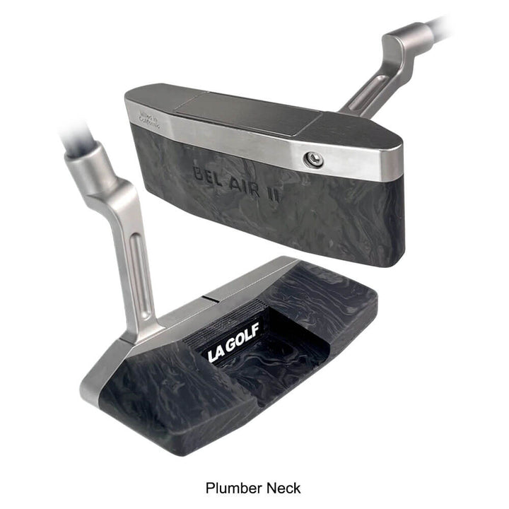 LA Golf Bel-Air II Doublewide Stainless Putter - 25