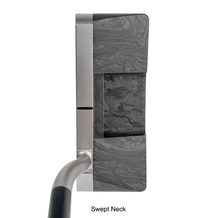 LA Golf Bel-Air II Doublewide Stainless Putter - 25