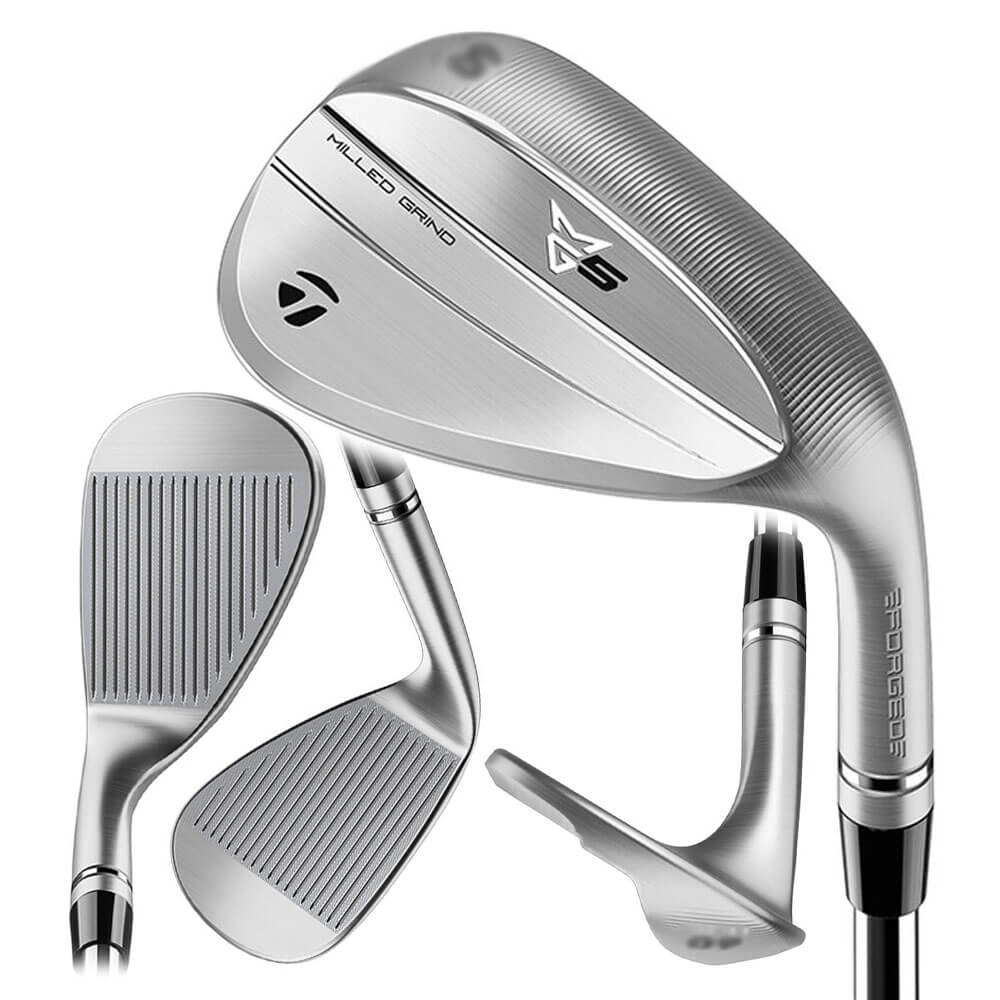 TaylorMade Milled Grind 5 Chrome Forged Wedge - 25 Men