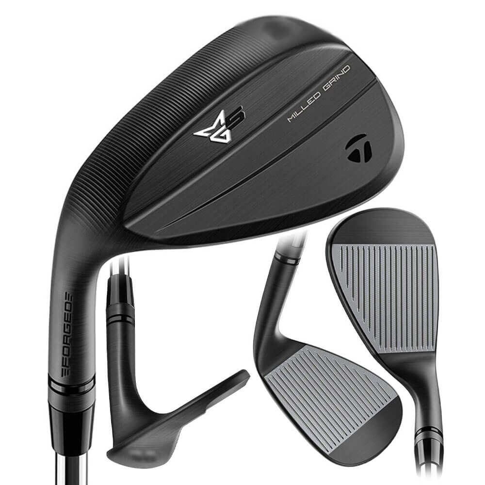TaylorMade Milled Grind 5 Charcoal Forged Wedge - 25 Men