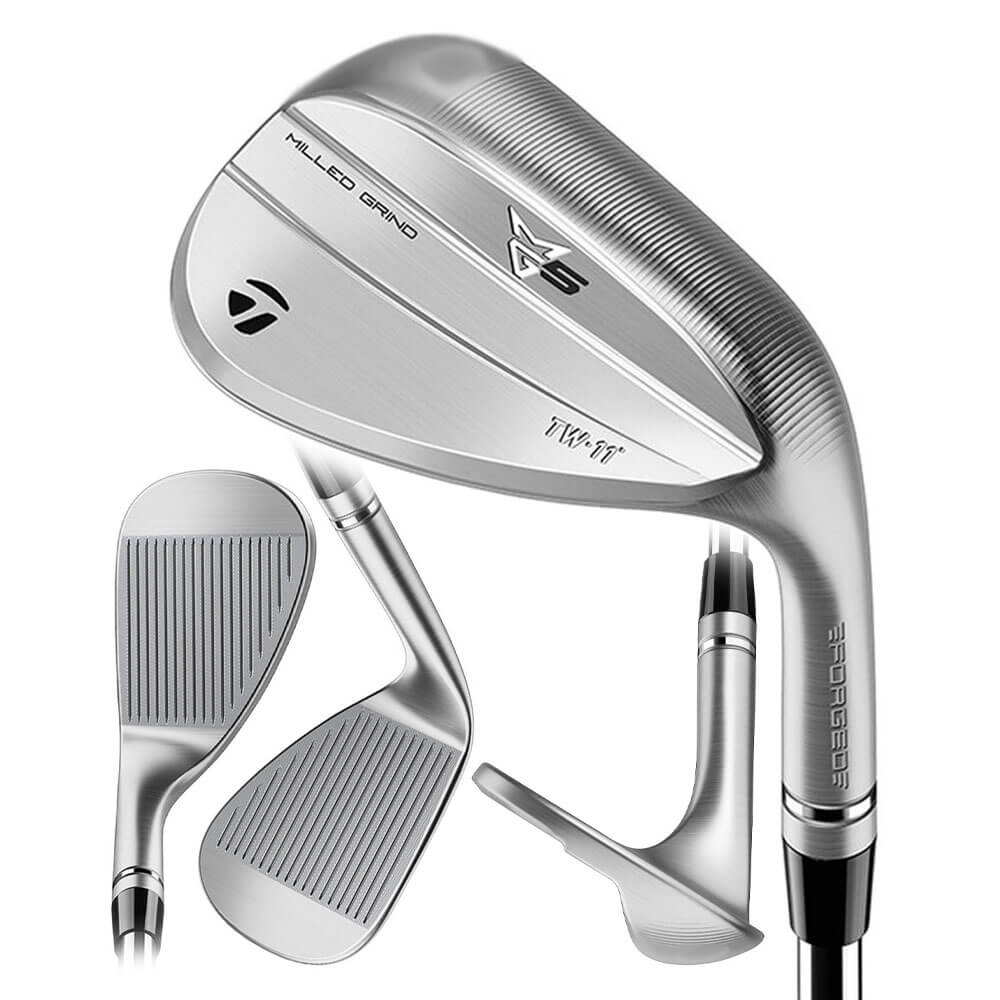TaylorMade MG5 Tiger Woods Grind Chrome Forged Wedge - 25 Men
