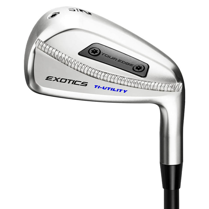 Tour Edge Exotics Silver Chrome Ti-Utility Iron - 26 Men