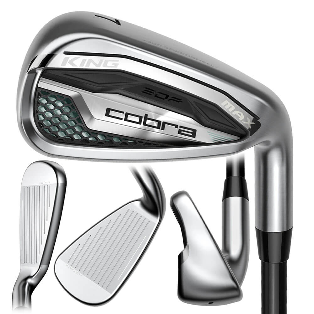 Cobra King Max 3DP Iron Set - 26 Women – Golfio