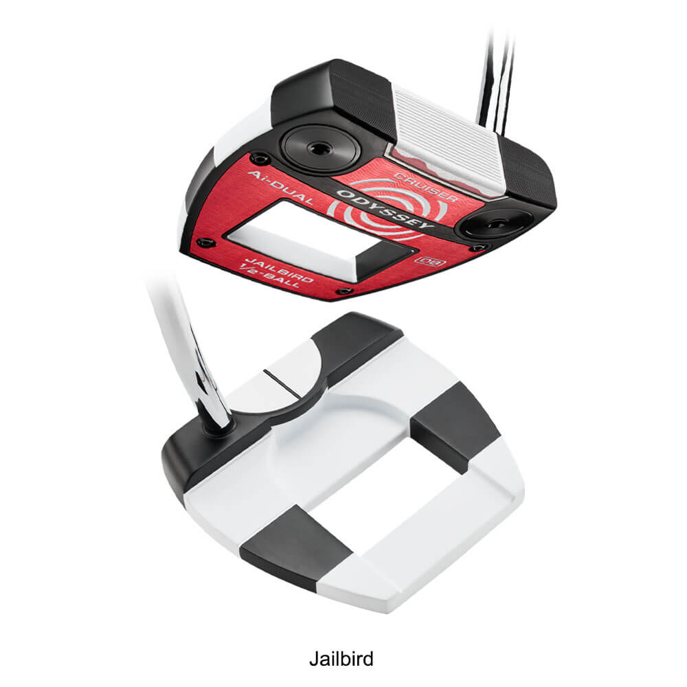 Odyssey Ai-Dual 1/2 Ball Cruiser Putter - 26 – Golfio