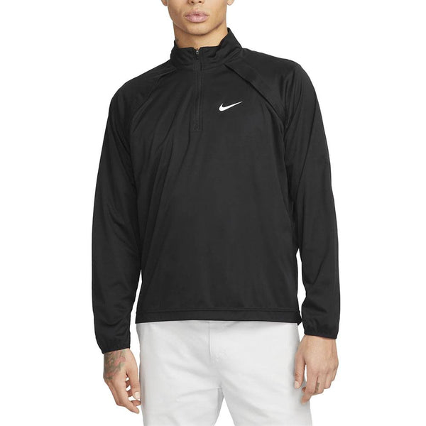 Nike Repel Tour 1/2 Zip Golf Jacket Black/White - FW23
