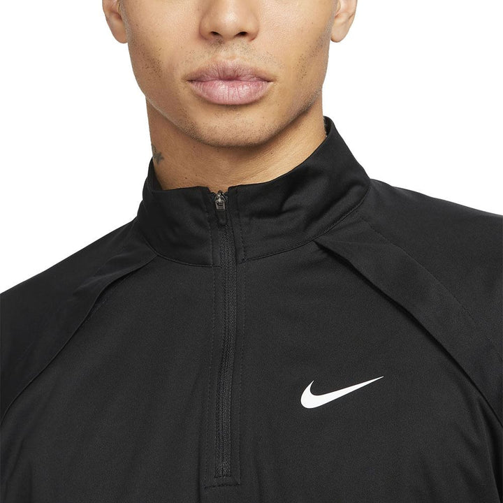 Nike Repel Tour 1/2 Zip Golf Jacket Black/White - FW23