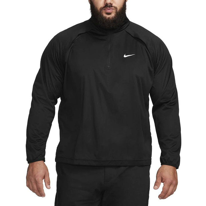 Nike Repel Tour 1/2 Zip Golf Jacket Black/White - FW23