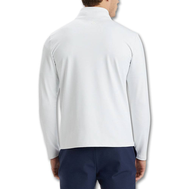 Gfore Daytona Tech Interlock Golf Pullover Snow - 23