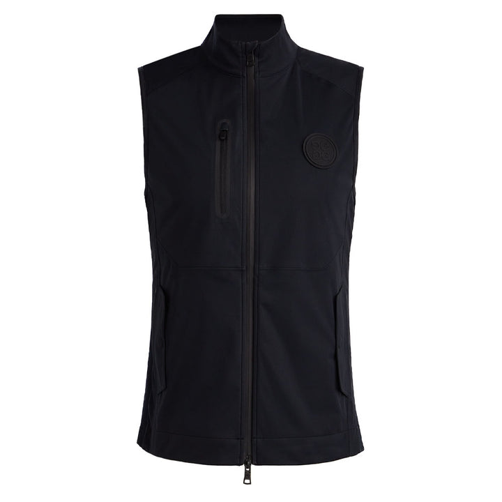 Gfore Weather Resistant Slim Fit Repeller Golf Vest Onyx - 23