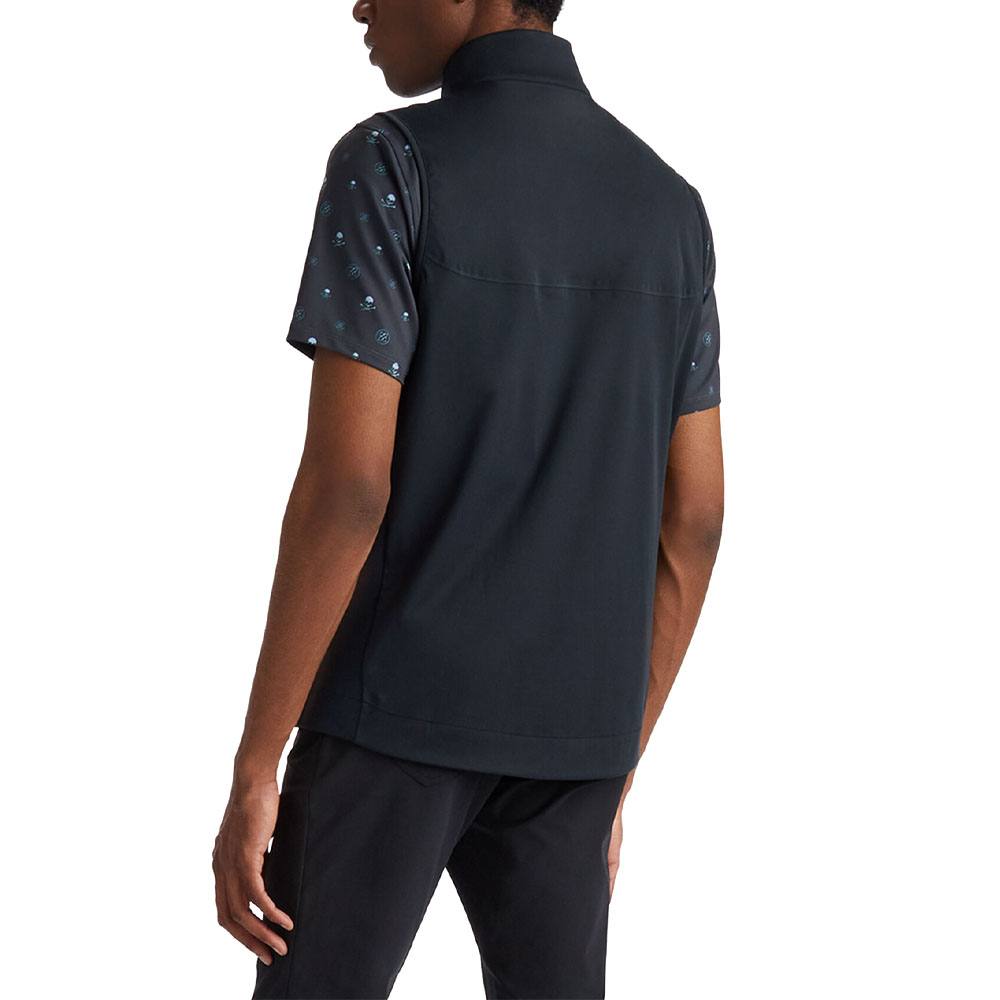 Gfore Weather Resistant Slim Fit Repeller Golf Vest Onyx - 23