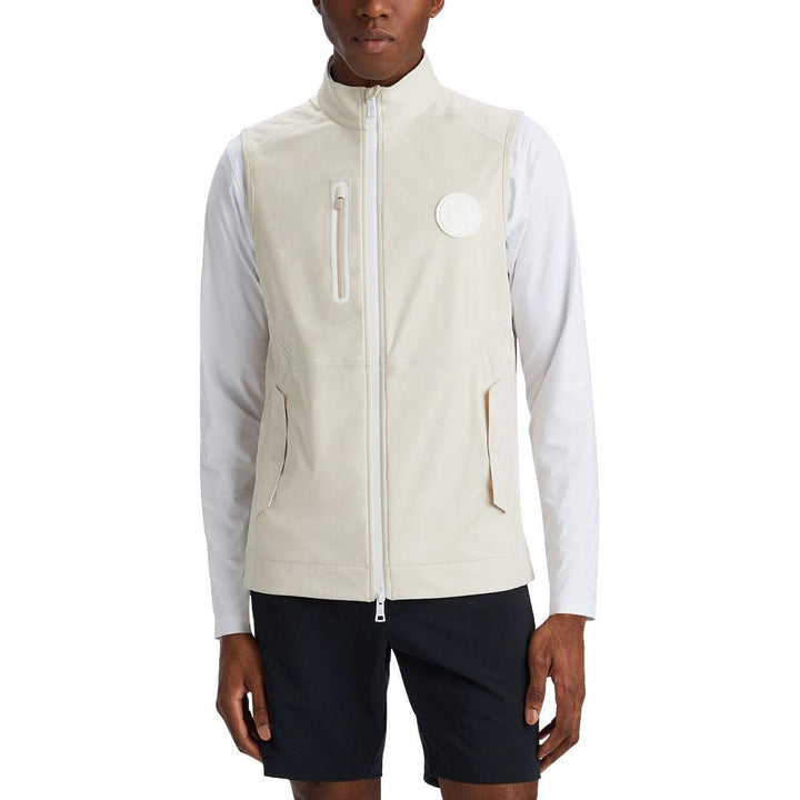 Gfore Weather Resistant Slim Fit Repeller Golf Vest Stone - 23