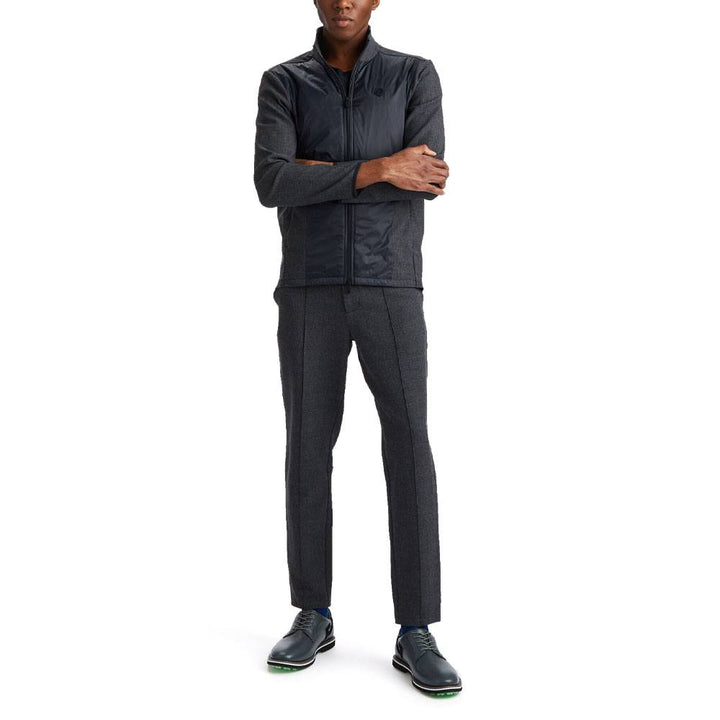 Gfore Glen Plaid Track Golf Jacket Onyx - FA23