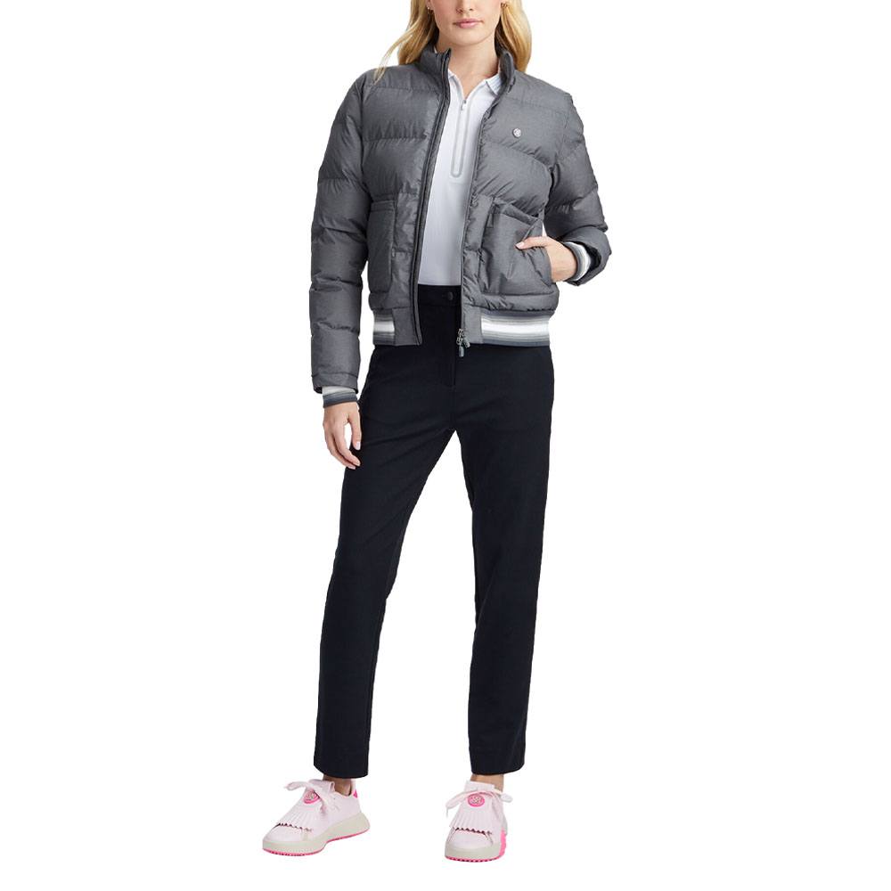 Gfore Coated Nylon Melange Puffer Golf Jacket 2023 Women