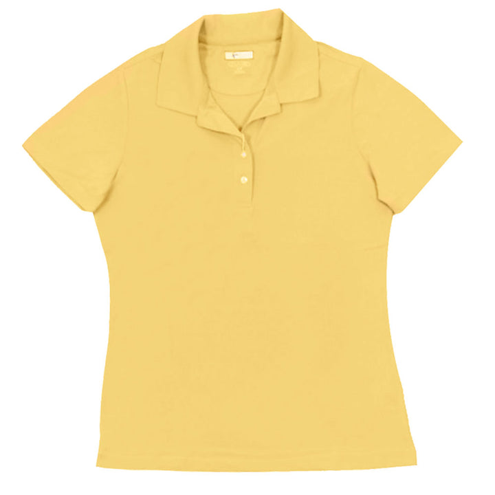 Greg Norman Performance Micro Pique Golf Polo Previous Season Crystal - SS16 Women