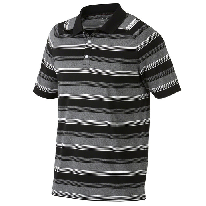 Oakley Warren Golf Polo Jet Black - SS23 Men