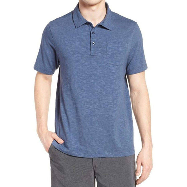 TravisMathew Logan Golf Polo Vintage Indigo - SS17 Men