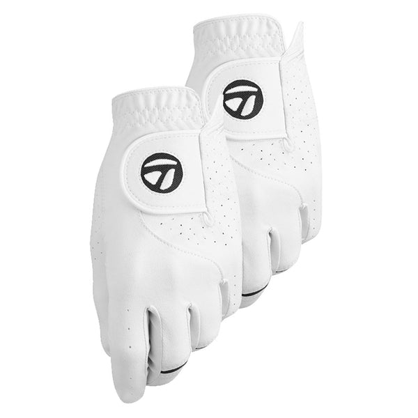 TaylorMade Stratus Tech 2-Pack Golf Glove White - 23 Men