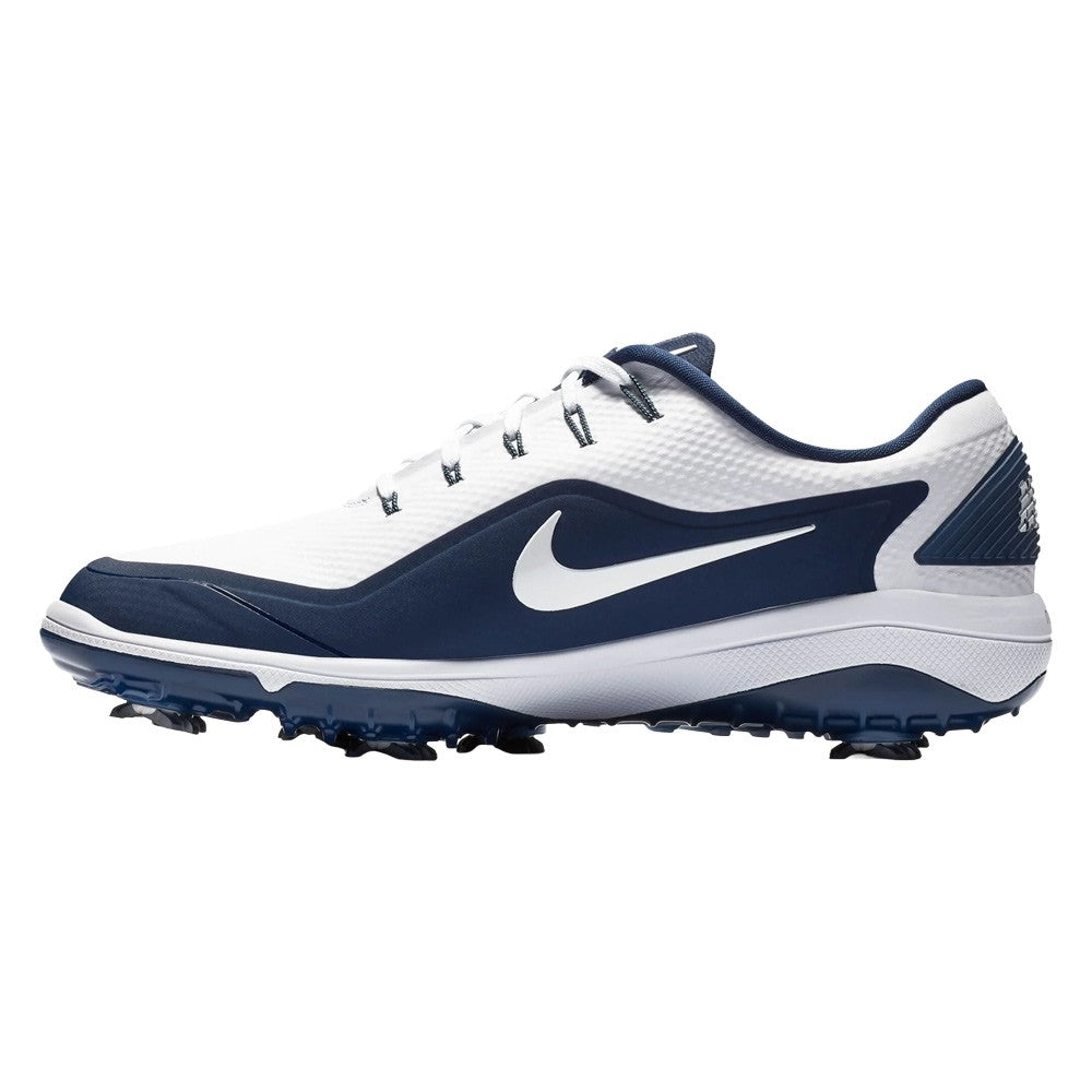 Nike React Vapor Golf Shoes White/Metallic White/Midnight Navy