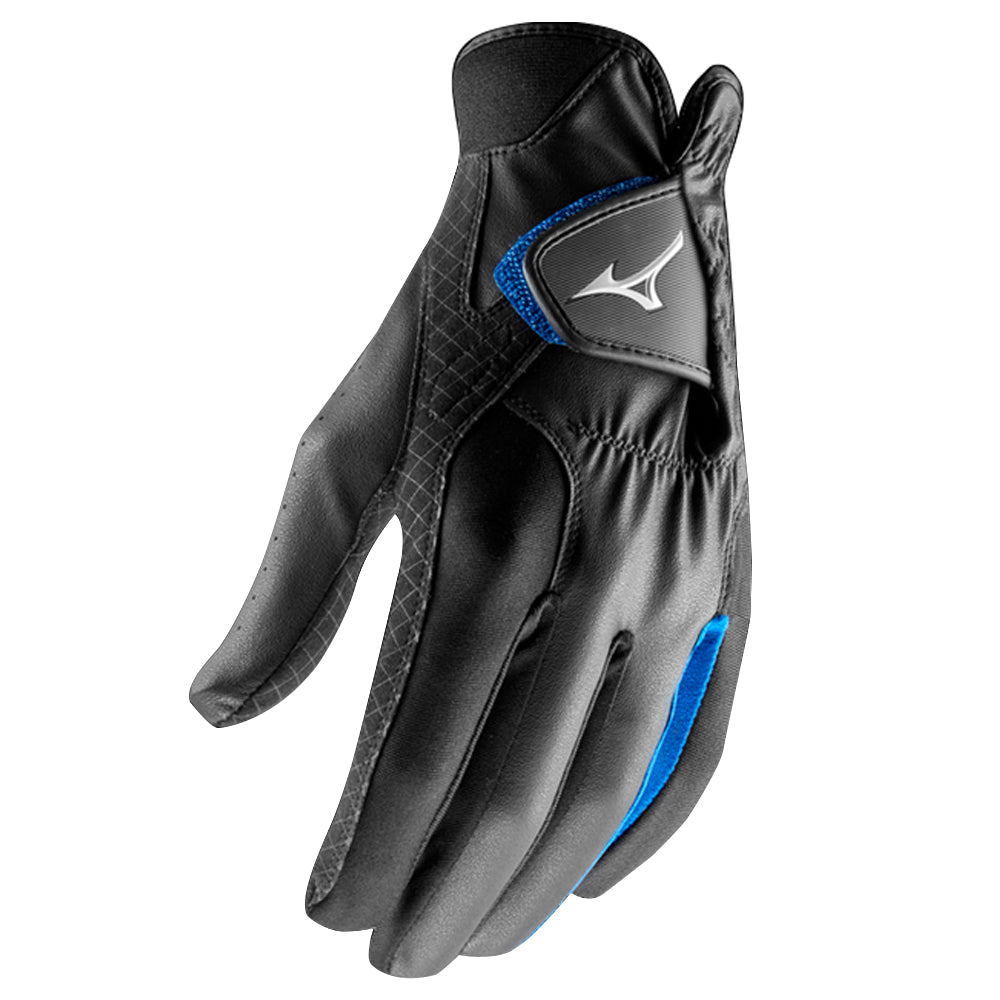 Mizuno Rainfit Golf Glove Pair Black/Royal - 19 Men