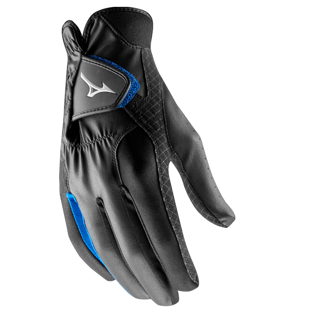 Mizuno Rainfit Golf Glove Pair Black/Royal - 19 Men