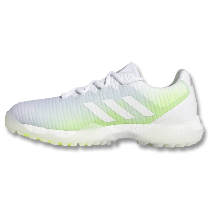 Adidas CodeChaos Spikeless Golf Shoes White/White/Signal Green - SS20 Women