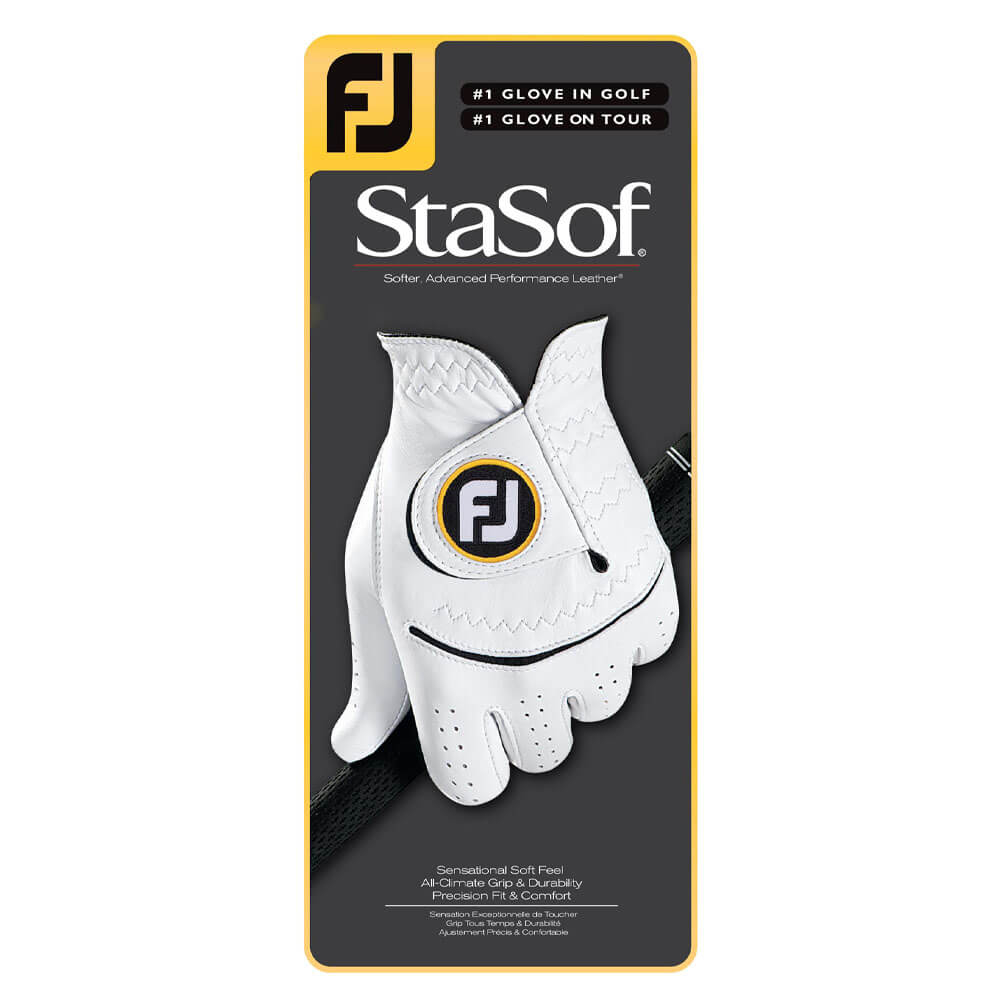 FootJoy StaSof Golf Glove Prior Generation Pearl - 22