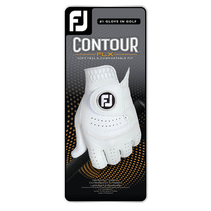 FootJoy Contour FLX Golf Glove Pearl - 20 Men
