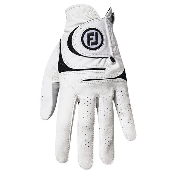 FootJoy WeatherSof Golf Glove White/Black - 23 Women