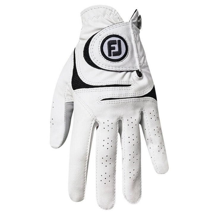 FootJoy WeatherSof Golf Glove White/Black - 23 Women