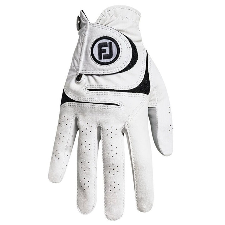 FootJoy WeatherSof Golf Glove White/Black - 23 Women