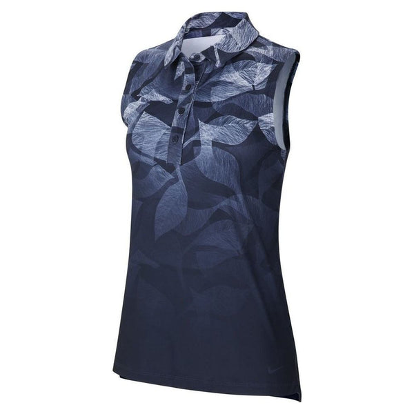 Nike Dri-FIT Fairway Print Golf Polo Obsidian - SU20 Women