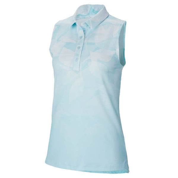 Nike Dri-FIT Fairway Print Golf Polo Topaz Mist - SU20 Women
