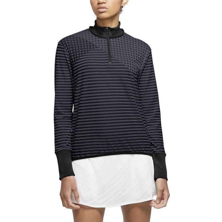 Nike Dri-FIT UV Ace Half-Zip Golf Pullover Black/Gridiron - FW20 Women