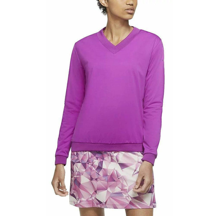 Nike Shield Fairway Windshirt Golf Sweater Vivid Purple - FW20 Women