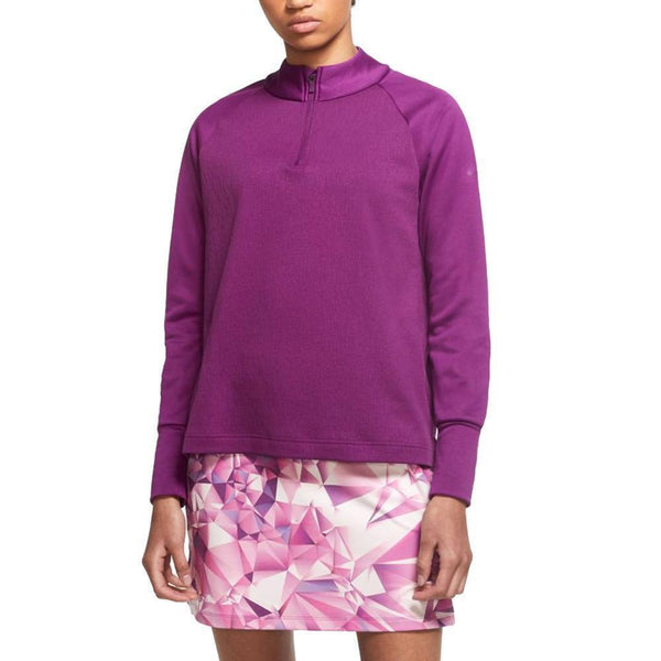 Nike Therma Half-Zip Golf Pullover College Bright Grape - FW20 Women