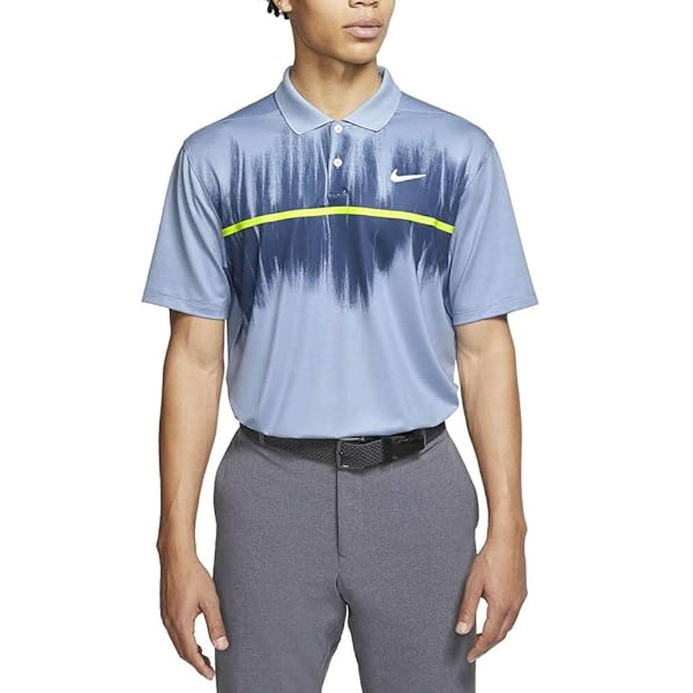Nike Dri-FIT Vapor Fog Print Golf Polo Indigo Fog/Mystic Navy