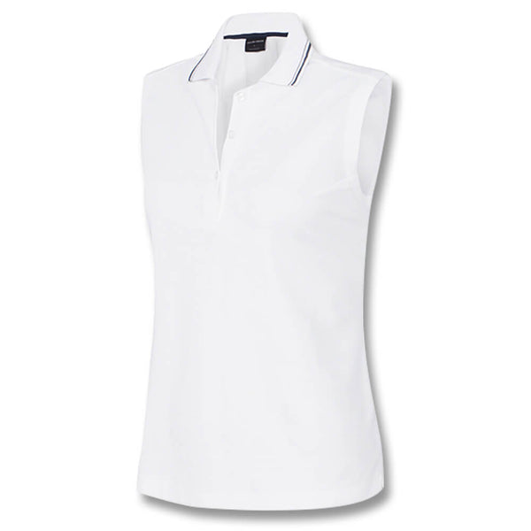 Galvin Green Martha Ventil8 Golf Mock White/Navy - SS20 Women