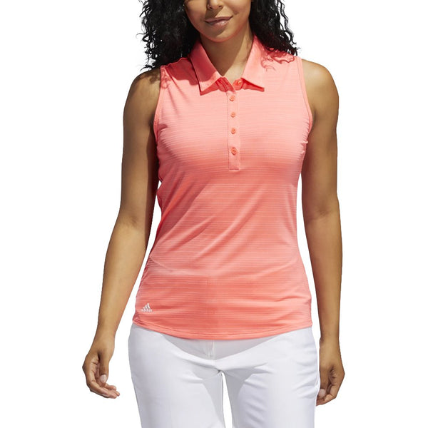 Adidas Novelty Golf Polo Flash Red - SS20 Women
