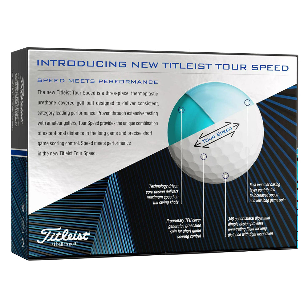 Titleist Tour Speed Golf Balls 2020