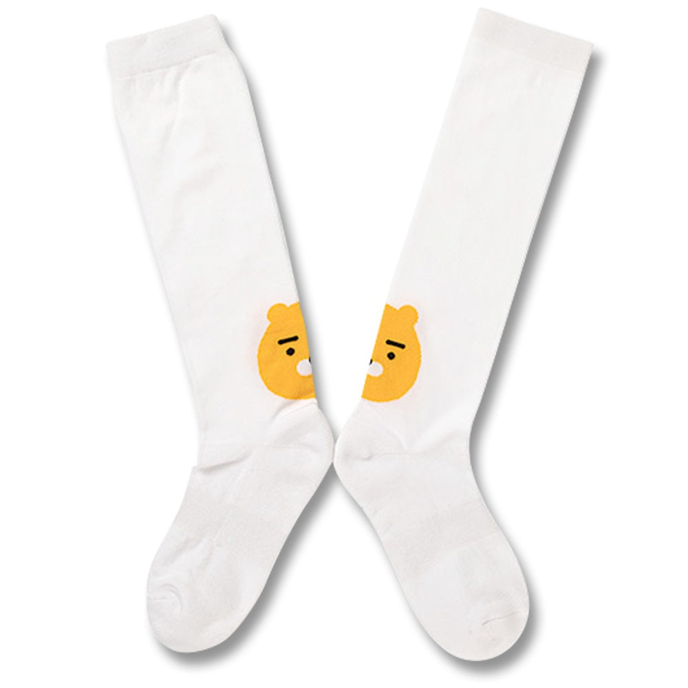 Kakao Friends Golf Smile Knee Golf Socks 2021 Women