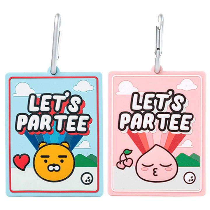 Kakao Friends Golf Let's Par Tee Name Tag 2021
